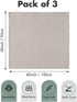 Muslin Swaddle Blankets for Newborn, 3 Pack, Large 38 x 40 inches Breathable Soft Receiving Blanket, Toddler Gift