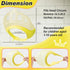 0-9 Baby Shower Cap Shield for Kids Visor Hat for Eye and Ear Protection Adjustable for Years Old Children Cute Crown