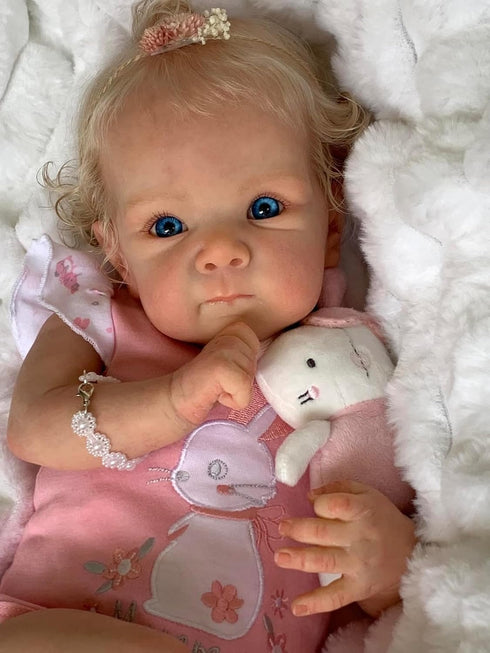 18Inch 3+ iCradle Reborn Baby Dolls Realistic Baby Doll Silicone Dolls Toy for Kids Age