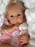 18Inch 3+ iCradle Reborn Baby Dolls Realistic Baby Doll Silicone Dolls Toy for Kids Age