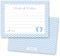 MyExpression.com 48 Count Blue Baby Feet Footprint Advice Cards