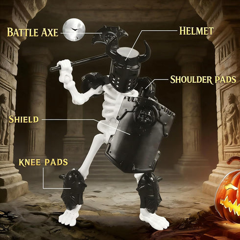 6 Pack T13 Set, Dummy 13, 13, 3D Action Figure Skeleton Action Figure Mini Skeletons for Halloween Decorations Titan