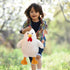 Uniwirtec (White,23 inch) Cute Chicken Stuffed Animal Plush Doll Toy - Farm Animal Cuddler for Kids' Room Decor - Ideal