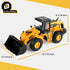 YySiRui Bulldozer 16" 1:10 Bulldozer, 3+ Toy, Front Loader, Scale Classics Wheel Loader with Real Working Arm & Bucket