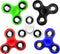 Fidget Spinners 5 Pack for Kids and Adults Stress Relief Sensory Toys