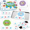 CVC Word Games, Magnetic Letters & Flash Cards, Phonics Games, Alphabet Learning Toys for Kids, Speech Therapy