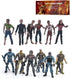 LIVELYOU Army Men VS Zombie Action Figure Toys Realistic Battle Scene Zombie Playset