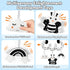 0-6 0 3 6 9 Car Seat Toy,Stroller Toys,Car Seat Toys for Babies months Boy Girl,Spiral Hanging Stroller Black and White