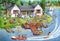 Vermont Christmas Company 100 Piece Lakeside Fun Jigsaw Puzzle for Kids and Seniors