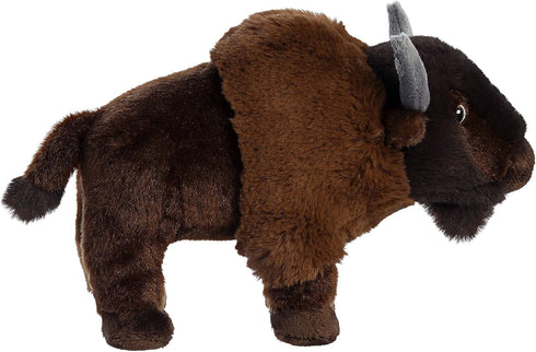 9 Inches Aurora Responsibly Made Eco Nation Bison Stuffed Animal - Ideal for Playtime Adventures - Perfect