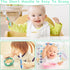 12PCS Toddler Forks & Spoons Set, Stainless Steel Baby Utensils, Kids Silverware for Self Feeding, BPA Free Metal