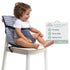 BabyToLove Pocket Seat | Compact Portable High Chair for Travel, Dining & More | Secure & Washable Toddler Seat