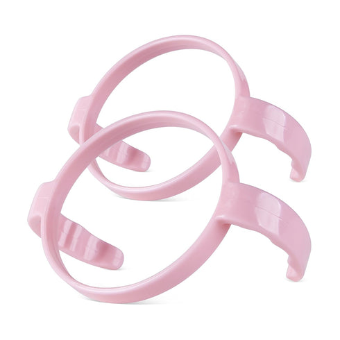 Compatible Baby Bottle Handle for Comotomo Bottles, 8 oz & 5 oz, 3 Count, Pink