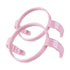 Compatible Baby Bottle Handle for Comotomo Bottles, 8 oz & 5 oz, 3 Count, Pink