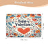 GuoChe Valentines Day Florals Red Love Heart Happy Valentine's Day Extra Large Resuable Changing Pad Covers Soft