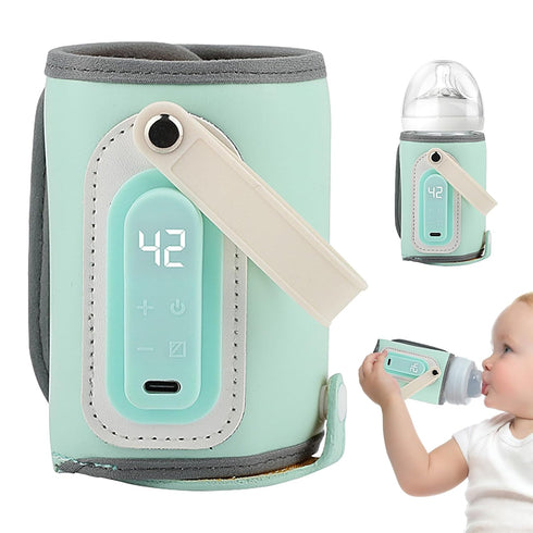 Generic Travel Bottle Warmer,USB Powered Heating Sleeve | Kids Fast Night Feeding Milk Warmers | for Kids Girls Boys