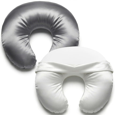 Pro Goleem Satin Nursing Pillow Cover 2 Pack Soft Silk Feeling Feeding