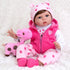 Aori Reborn Baby Dolls Clothes, Outfit Clothing Accessories for 20-24 inch Lifelike Newborn Toy Dolls