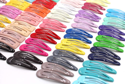 CÉLLOT 88 Pieces 2 Inch Snap Hair Clips - No Slip Metal Barrettes for Girls, Toddlers, Kids, Women