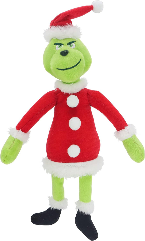 TXDRRA Christmas Santa Plush Toys, Green Monster Plush Doll for Boys and Girls Christmas Decorations