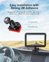 INSEETECH Fan-Shaped Mount for Backup Camera Monitor System - Universal Reverse View Bracket for Car RV Truck Van