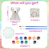 Paint Your Own Dog Lamp Kit, DIY Dog Art Craft Painting Kits for Kids Age 4-12, Creative Gifts for Easter and Birthdays