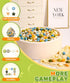 50 200 500 TRENDPLAY Ball Pit Balls for Toddlers, Star Heart Moon Shape, Plastic Toy Balls for Boys Girls Kids Dogs