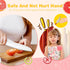 Set 2-10 Suhctuptx Kids Knife for Real Cooking, Kids Kitchen Knives with Cutting Board Crinkle Cutters Cleaning Tools