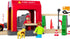 LiBoon Pack, Set, 3 Wooden Train Track Expansion Train Accessories of City Fire Station Compatible for All Major Brands