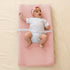 Muslin Changing Pad Cover for Baby Boys Girls, Ultra Soft Breathable Diaper Changing Table Pad Cover, Neutral Fitted