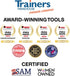 Trainers Warehouse 6" Thumball Collection, 32 Prompts for Team Building, Conversation, and Training