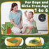 Gliizee mall 1-3 Potty Training Toilet Toddler Potty Chair Kids Boys Girls Dinosaur Animal Comfortable Potties Training