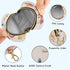 YETTASBIN Mushroom Portable Pacifier Holder Case with Metal Hook Buckle & Zipper for Diaper Bag and Stroller, Versatile