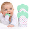 2Pack Silicone Teething Mitt for Infants, Soothing Pain Relief, Safe Teething Toys for 0-12 Months, Prevent Scratches