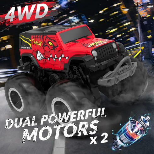 2.4GHz 1:20 STEMTRON Amphibious Remote Control Car All Terrain Off-Road RC Car Remote Control Boat Gifts for Kids Boys
