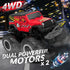 2.4GHz 1:20 STEMTRON Amphibious Remote Control Car All Terrain Off-Road RC Car Remote Control Boat Gifts for Kids Boys