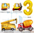 SOIAODRAH 3 Construction Birthday Party Supplies Years Old,Construction Balloons Construction Party Balloon Garland Kit