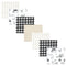 Little Treasure Hudson Baby Cotton Poly Flannel Receiving Blankets Multipack, Black Neutral
