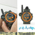 Rechargeable Walkie Talkies for Kids with Flashlight, Outdoor Game Interphone Gifts for Boys and Girls (4 Pack)