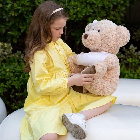 Muiteiur Get Well Soon Teddy Bear - 25.6 Inch Big Plush Stuffed Animal for Recovery Gifts