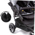TOYANDONA Stroller Storage Bag Versatile Organizer for Diapers Towels Shopping Items Bottom Basket Replacement