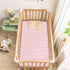 Ersmak 2 Pack 28 52 9 Satin Crib Sheets for Baby, Silky Comfy Breathable Crib Sheets for Standard Crib and Toddler