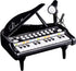 Love&Mini Toddler Piano - 24 Keys Black Baby Piano Toys with Microphone,