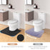 HBGOTL Commode Bathroom(4 Pack, Upgrade Round Potty Training Mats for Boys, Toilet Training Mats, Potty Training Toilet