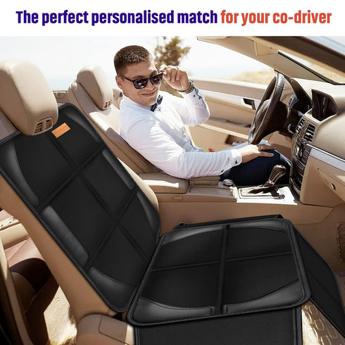 2 Pack 600D Bacgnyer Car Seat Protector, of Seat Protectors, Thickest Padded Fabric Padding, Waterproof, Durable, Anti