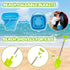 Set 2 3+(22 Beach Sand Toys Includes Collapsible Buckets Big Size Sand Shovels, Rake, Animal Sand Molds Toys with Mesh