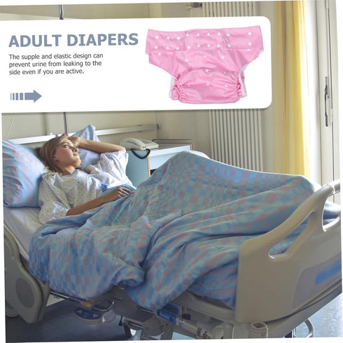 Comfortable Leak-Proof Adult Cloth Diapers for Men