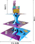 Video Game Birthday Party Supplies, 3 Tier Cupcake Stand for Boys Game Fans Birthday Decorations and Baby Shower Favors