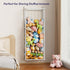 3-Tier) SWTYMIKI Hanging Stuffed Animal Storage - Over Door Large Plush Toy Organizer, Wall Mounted or Corner Stuffie