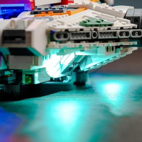 LED Lighting Kit for Lego Ahsoka Ghost & Phantom II 75357 Building Kit - Lights Only, Decoration LED Kit
